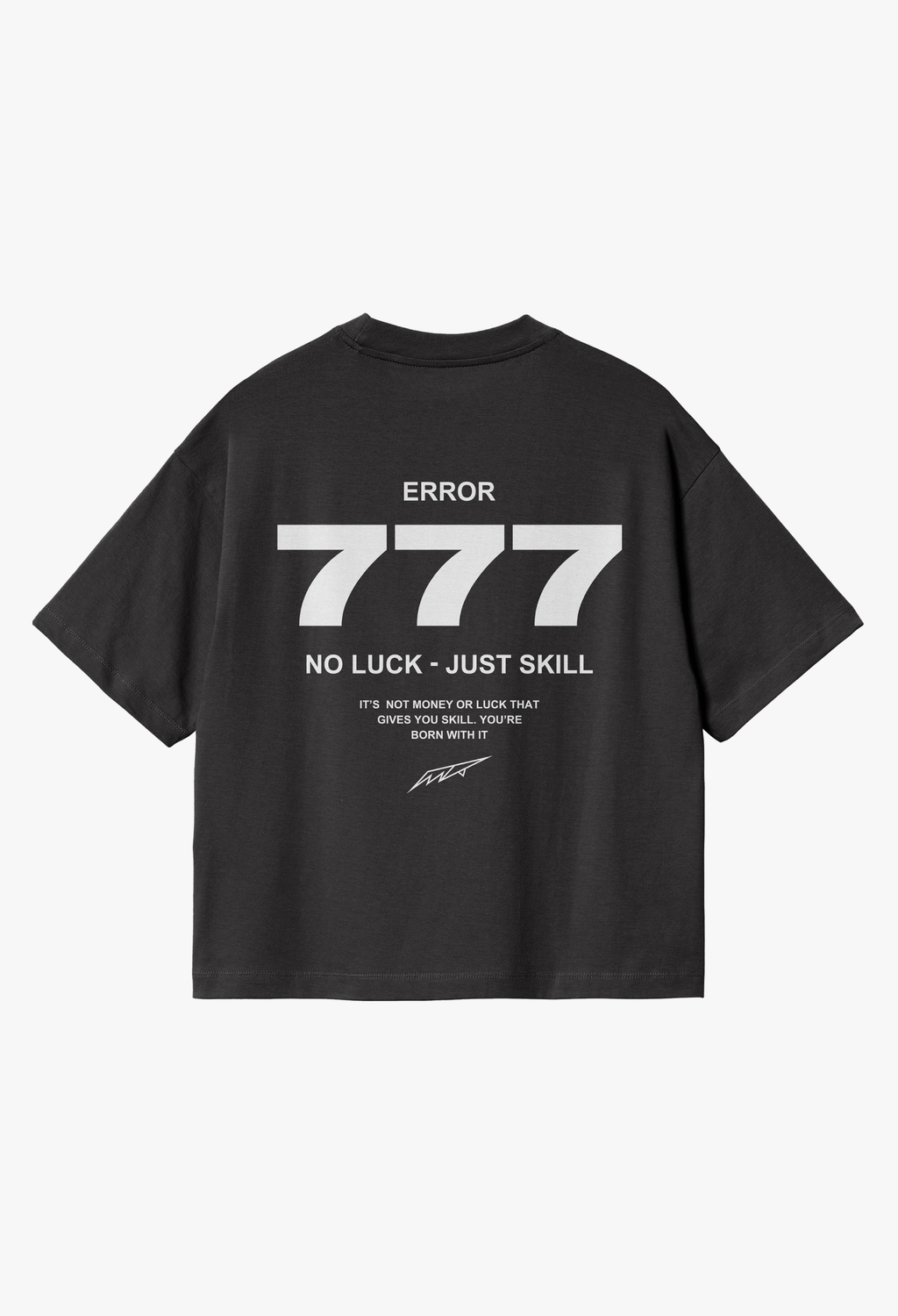 ERROR 777 TEE BLACK