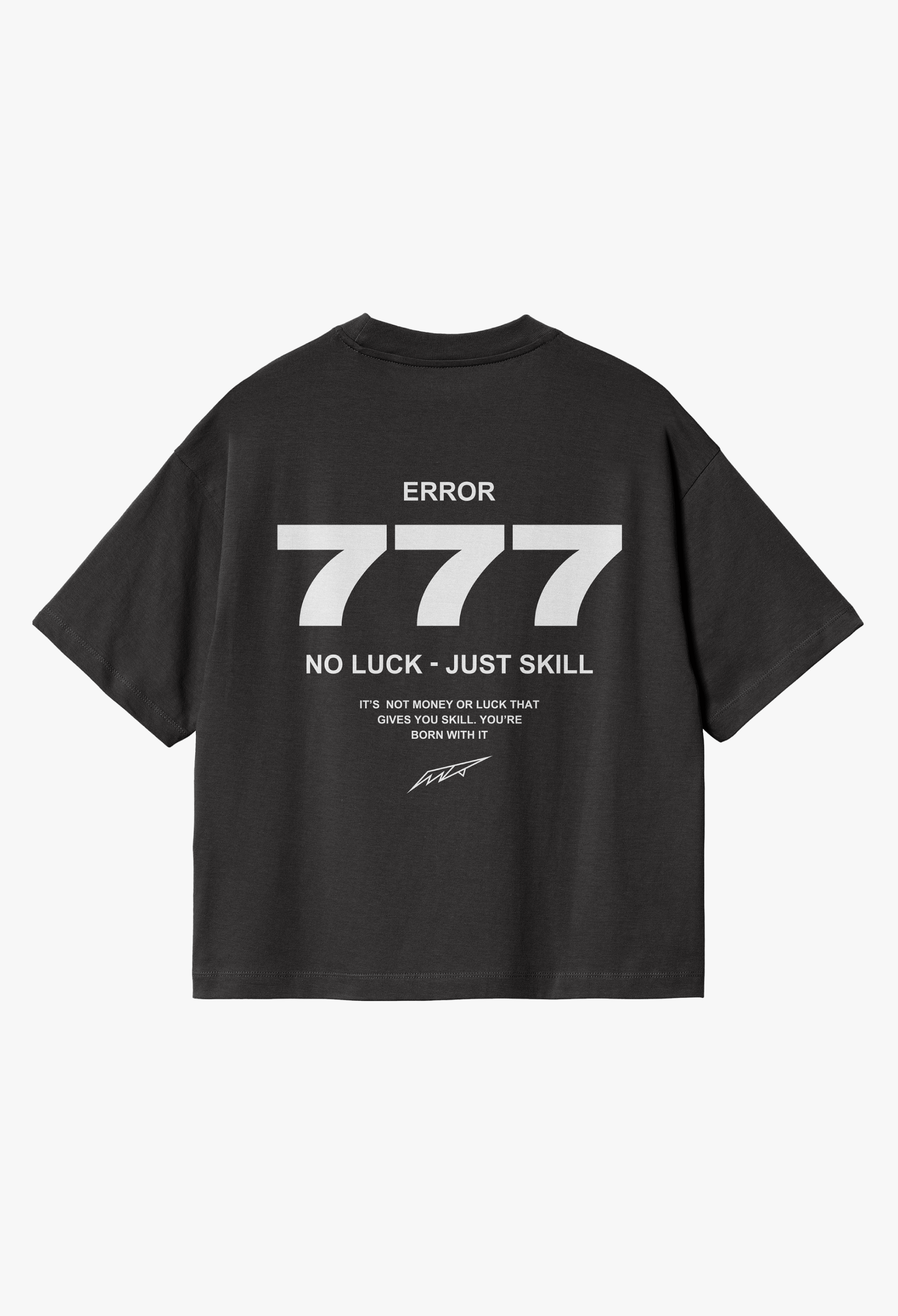 ERROR 777 TEE BLACK