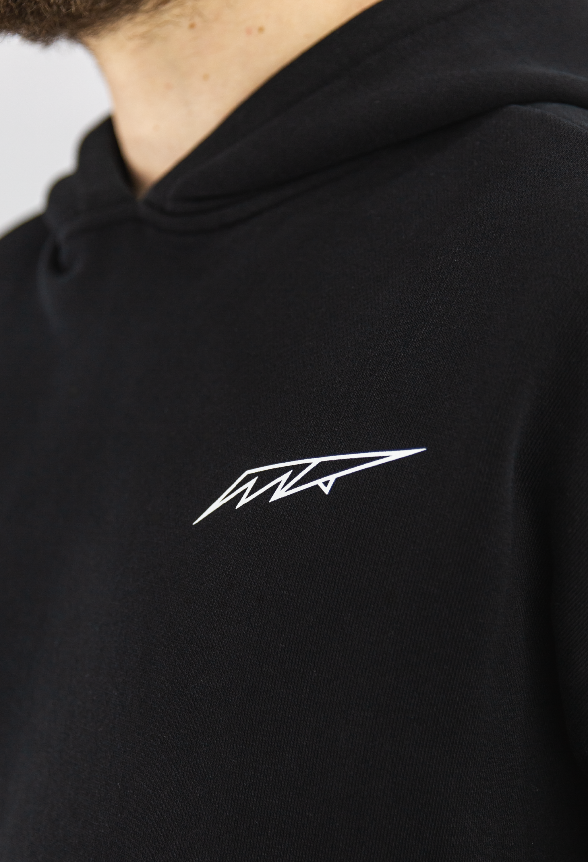 RACING HOODIE BLACK