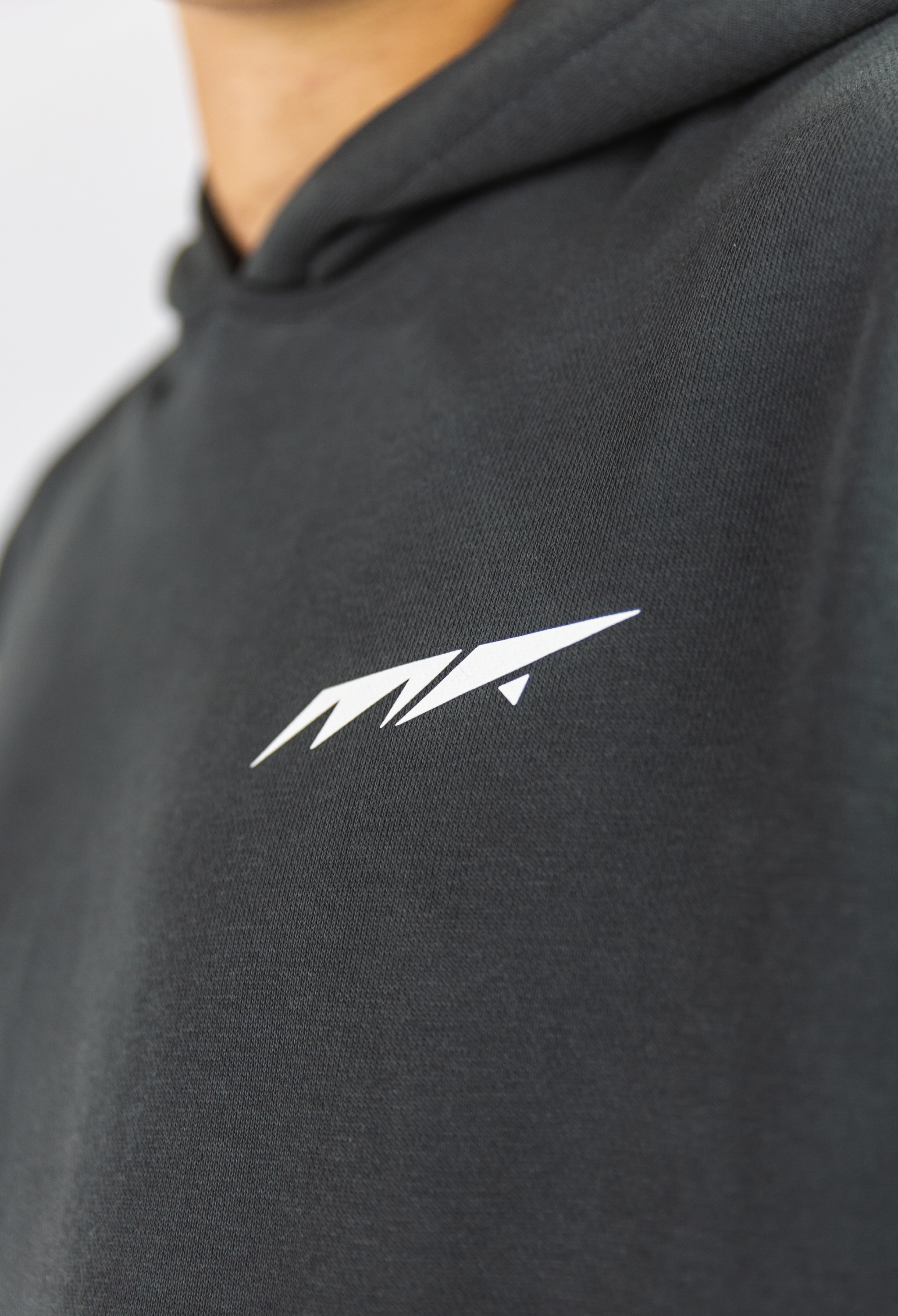 ICON HOODIE STONEGREY
